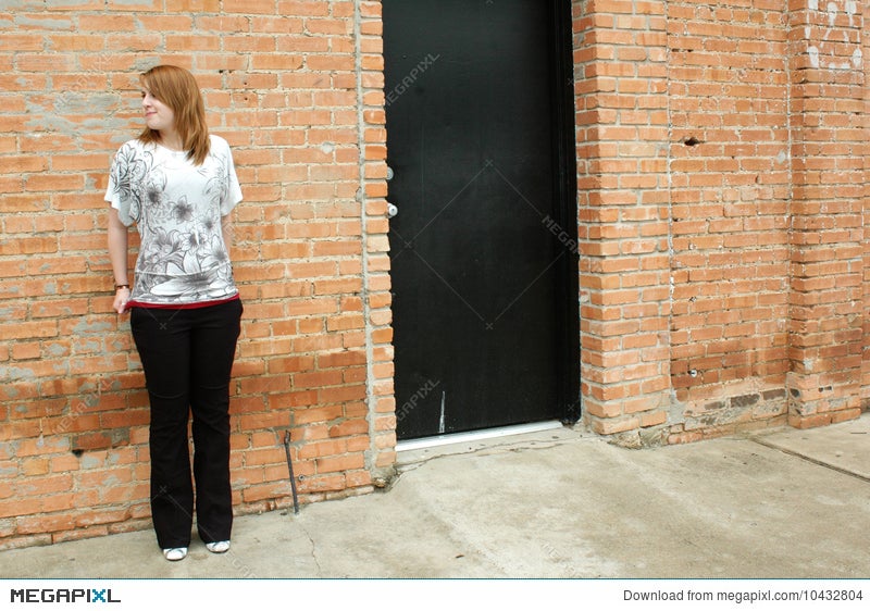 Back Door Girl Stock Photo 10432804 Megapixl