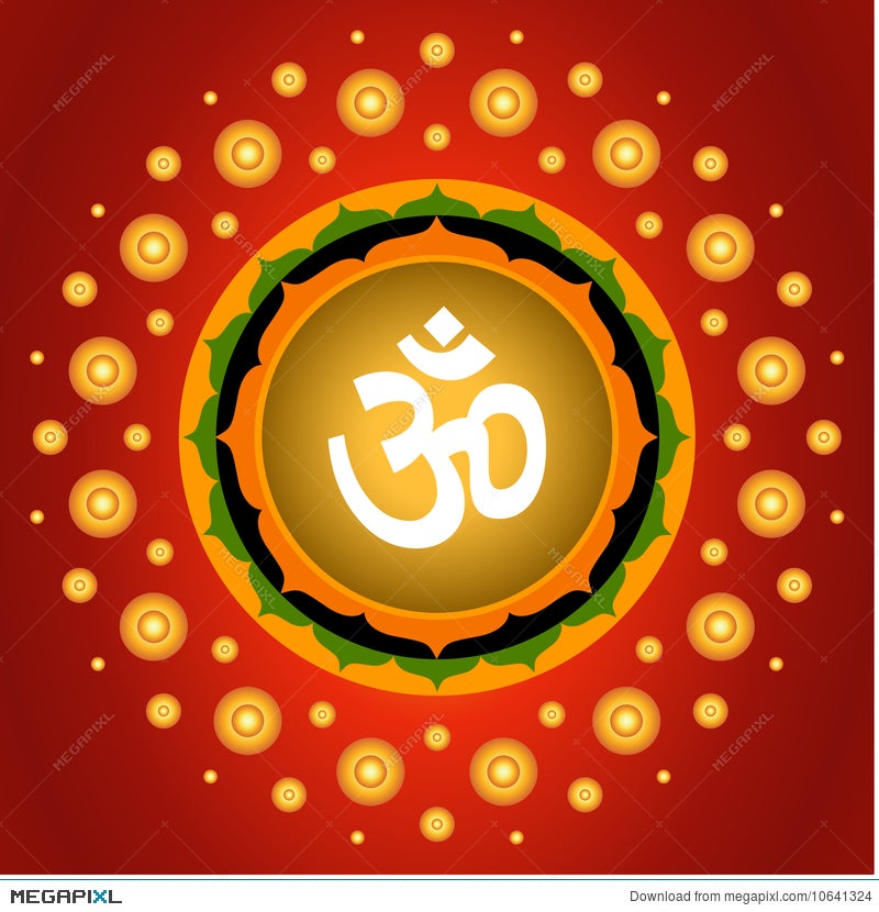 spiritual om background illustration 10641324 megapixl spiritual om background illustration