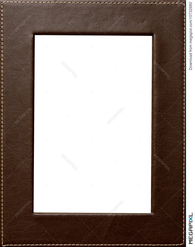 leather picture frame