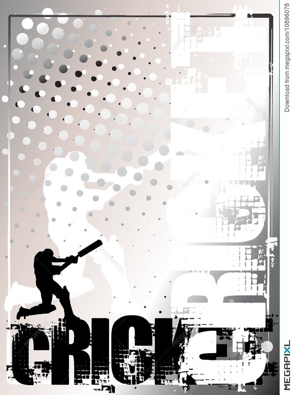 Cricket Golden Poster Background 1 Illustration 10896078 - Megapixl