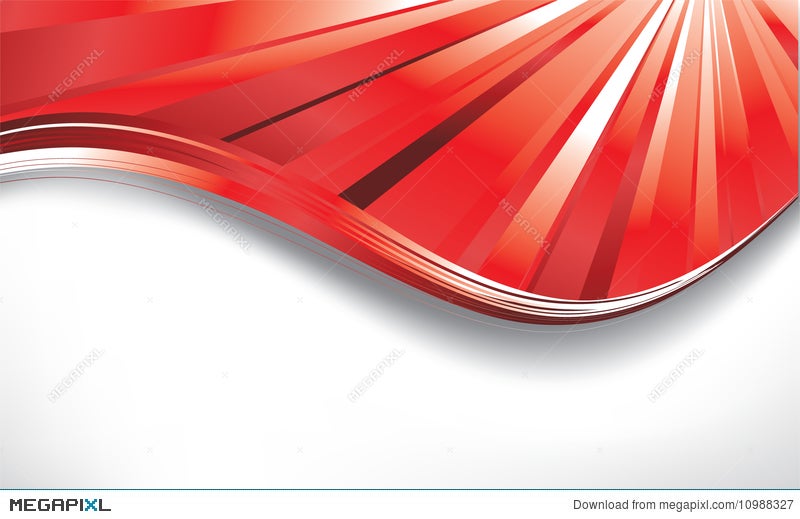 Red Curve Illustration 10988327 - Megapixl