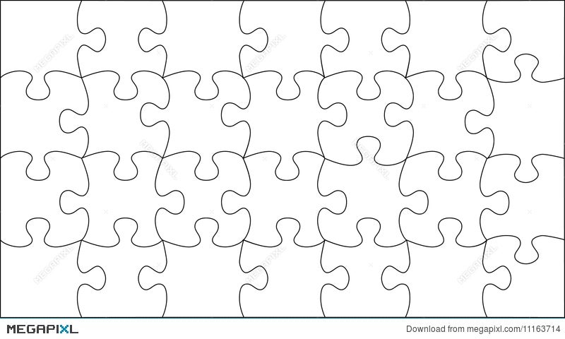 Transparent Vector Puzzle Illustration 11163714 Megapixl