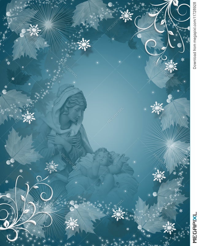nativity clipart borders and frames