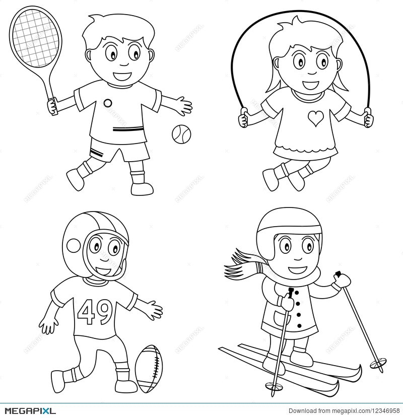 Sports Sketch Vector Art, Icons, and Graphics for Free Download