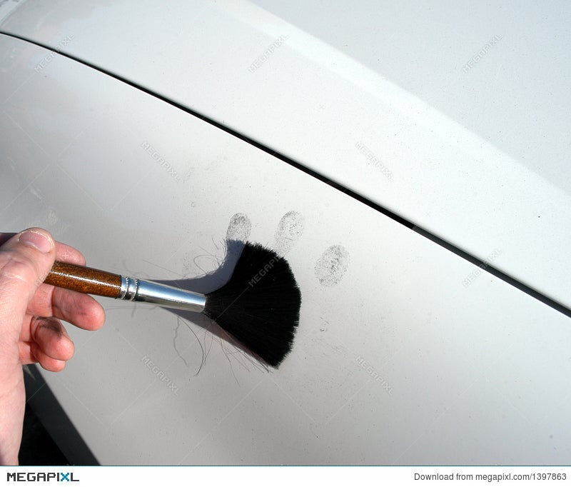 Dusting For Fingerprints Stock Photo 1397863 Megapixl