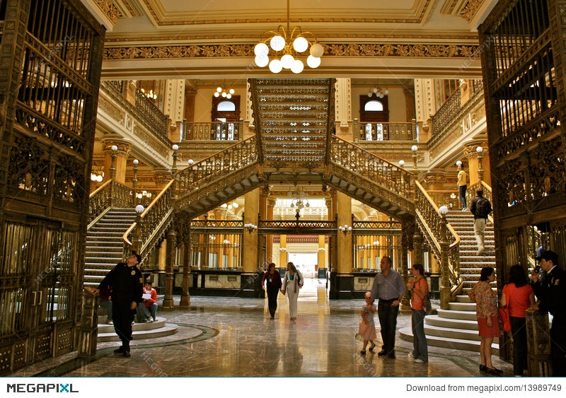 Main Post Office Mexico City Stock Photo 13989749 - Megapixl