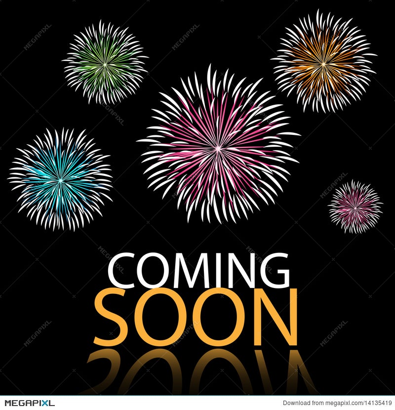 Coming Soon Background Illustration 14135419 - Megapixl