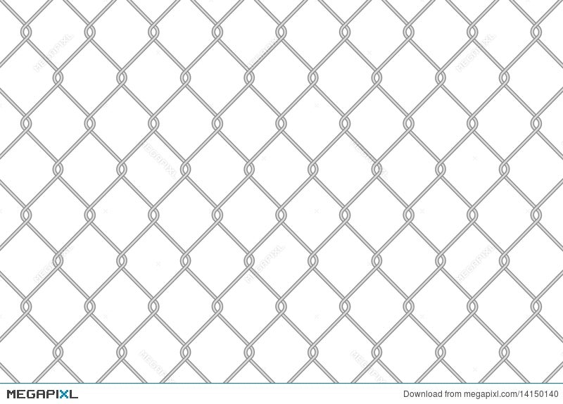 Chain Link Fence Texture Illustration Megapixl