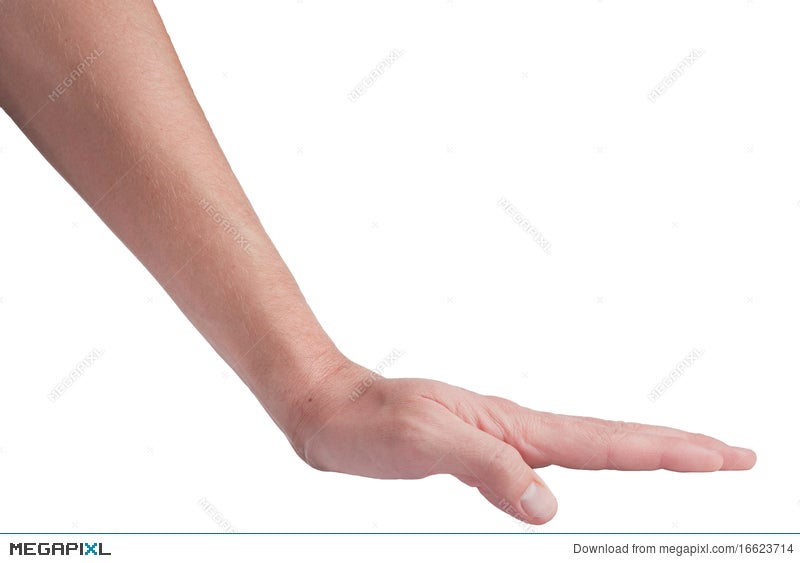 Hand Gesture Push Stock Photo 16623714 Megapixl