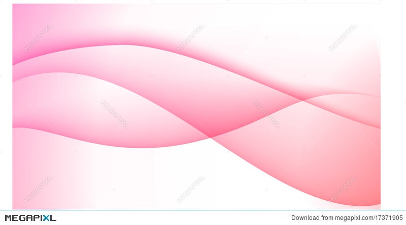 Pink Wave Abstract Background Illustration 17371905 - Megapixl