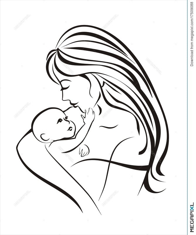 Child Mother Baby mama, mother child silhouette, child, people, logo png |  PNGWing