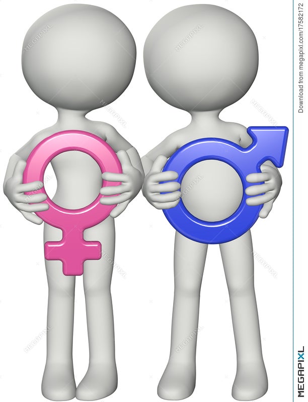 sexual symbol for female male
