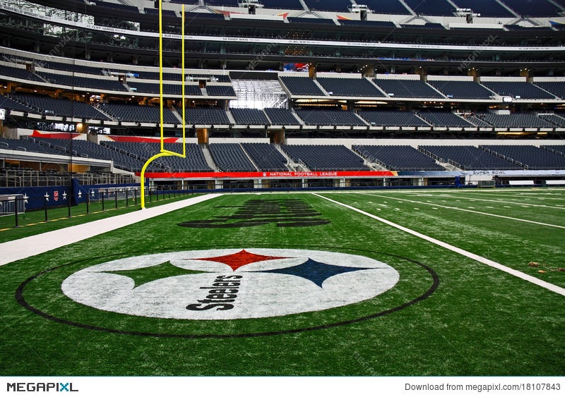 Cowboy Stadium Super Bowl Steelers End Zone Stock Photo 18107843 - Megapixl