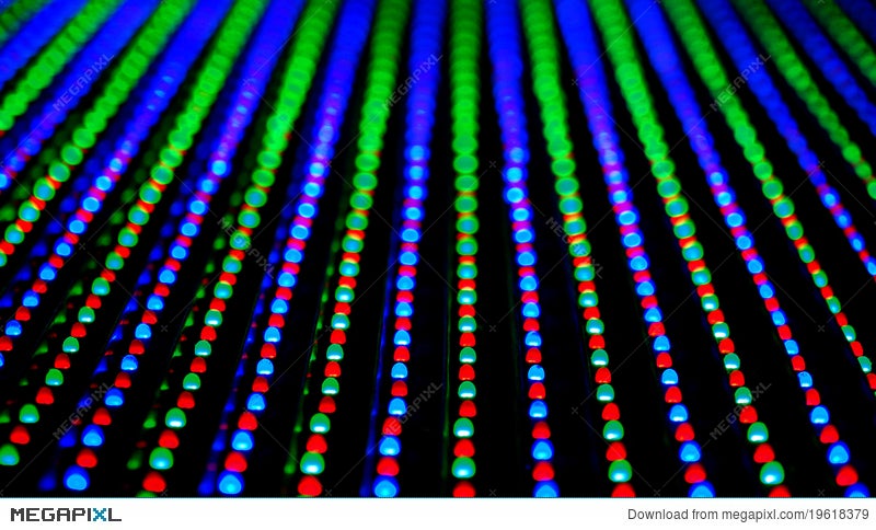 Led Screen Panel Texture Stock Photo Megapixl