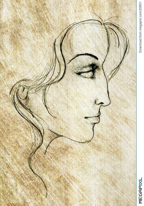Face sketch  Destiny MH  Drawings  Illustration People  Figures  Portraits Female  ArtPal