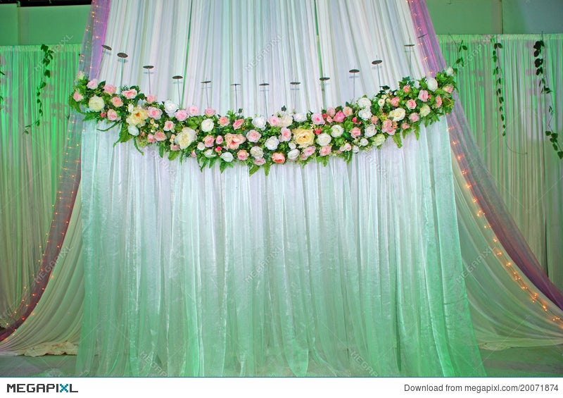 Wedding Stage Stock Photo 20071874 - Megapixl