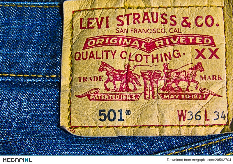 logo levis 501 original