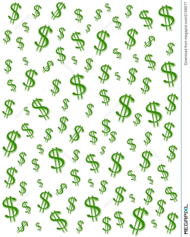 Money Dollar Signs Background Illustration 2158577 Megapixl - 