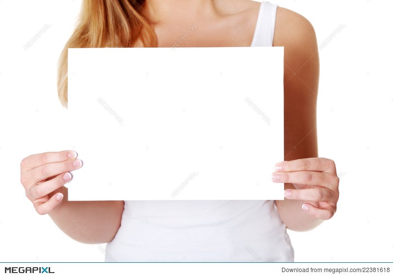 Get A Blank White Paper Pictures