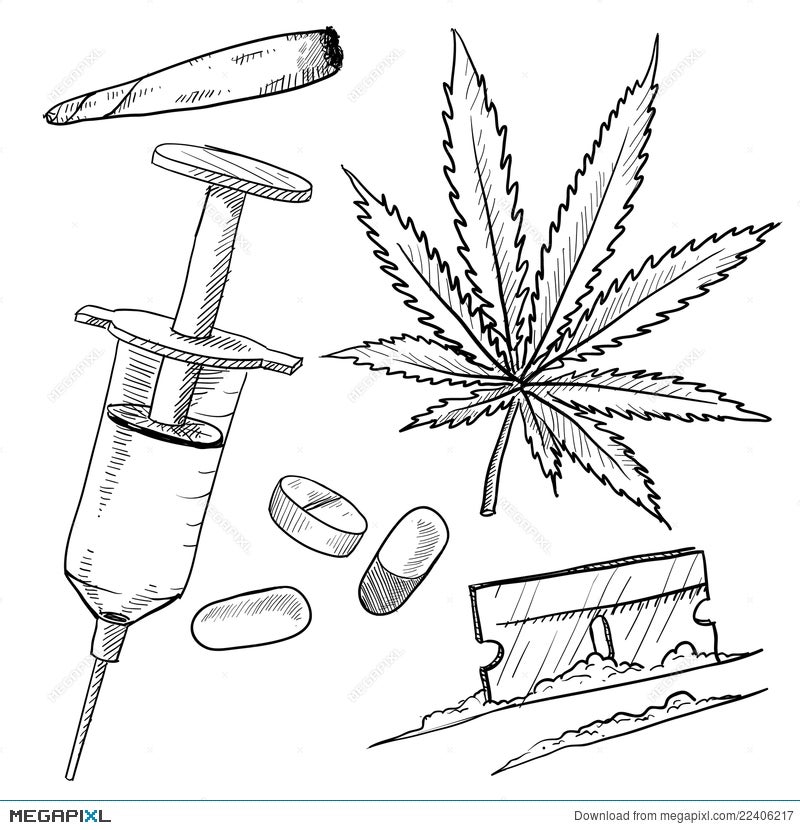 drugs drawing