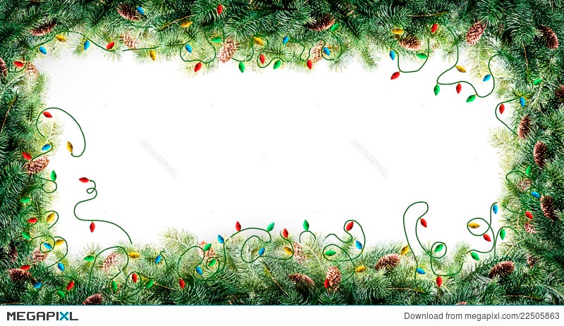 Christmas Tree Frame Stock Photo 22505863 Christmas Tree Frame Stock Photo 22505863