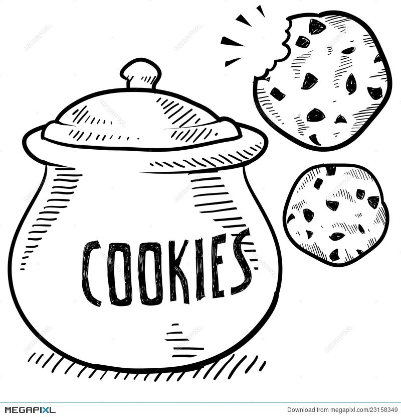 Cookies Sketch Vector Art, Icons, and Graphics for Free Download