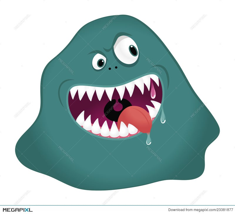 Monster Blob Illustration 23381877 - Megapixl