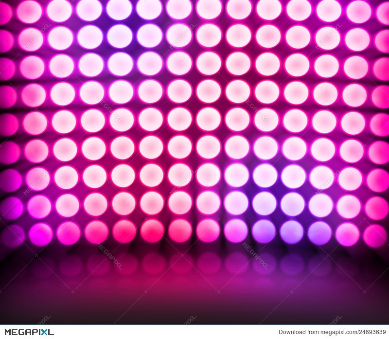 Violet Dance Disco Lights Stage Background Illustration 24693639 - Megapixl