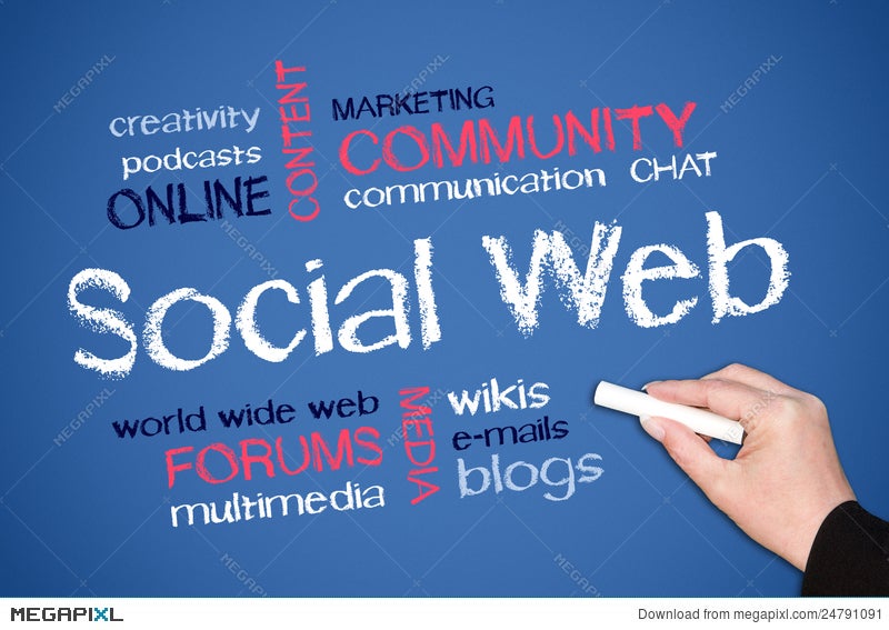 Social Web Background Stock Photo 24791091 Megapixl social-web-background-stock-photo-24791091-megapixl