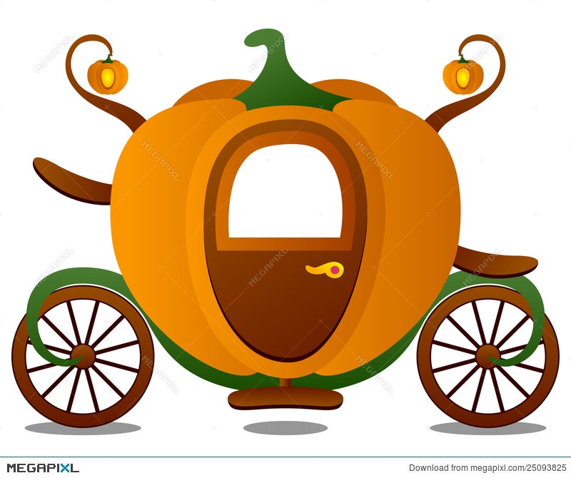 Cinderella's Carriage Illustration 25093825 - Megapixl