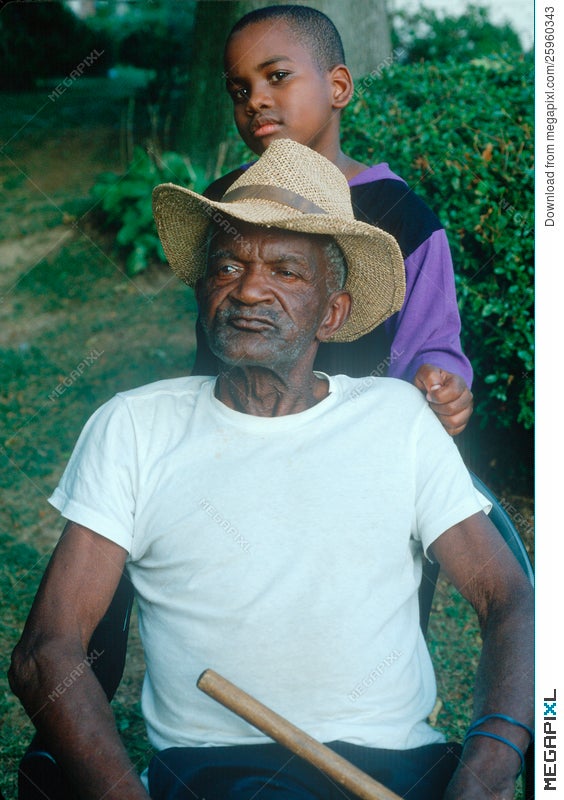 african american grandfather