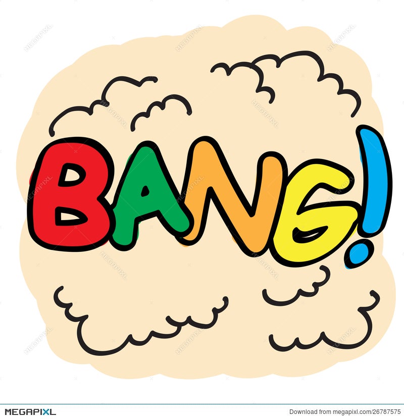 Big Bang Cartoon Illustration 26787575 Megapixl
