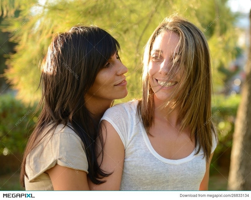 Teen Lesbian Outdoors