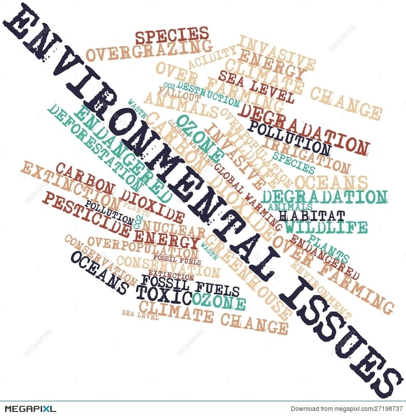 Abstract Word Cloud For Toxicity With Related Tags And Terms Stock