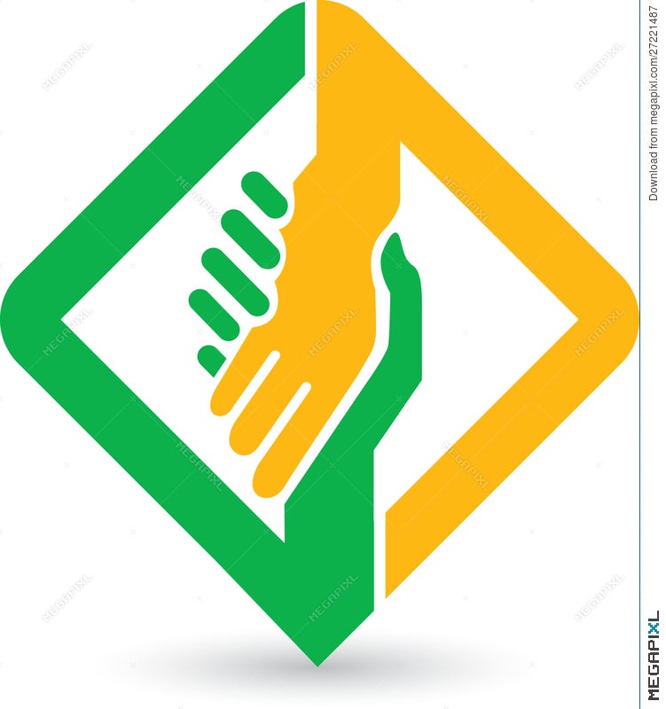 Helping Hands Logo Illustration 27221487 - Megapixl