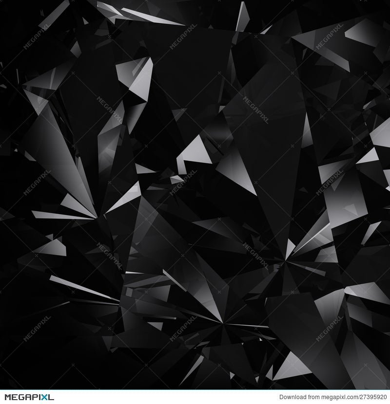 Diamond Black Background Illustration 27395920 - Megapixl