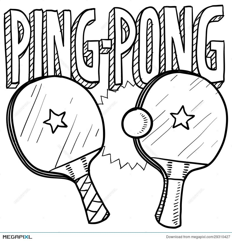 Table Tennis Drawings for Sale  Fine Art America