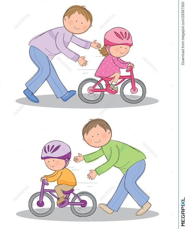 kids learn to ride