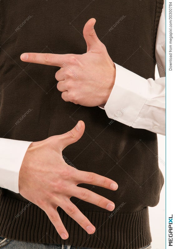 seven fingers stock photo 30300784 megapixl