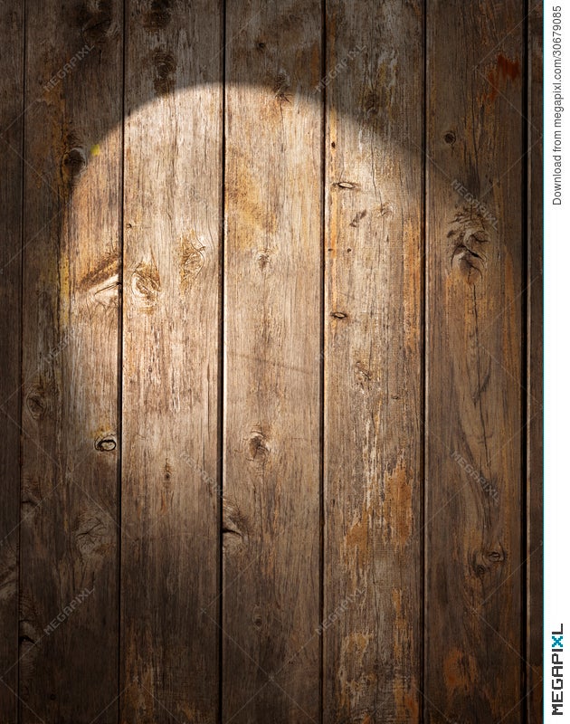 Rustic Wood Background Spotlight Stock Photo 30679085 - Megapixl