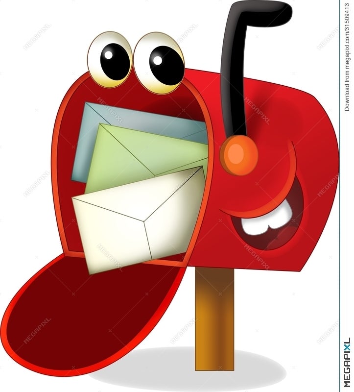 Cartoon Letter Box