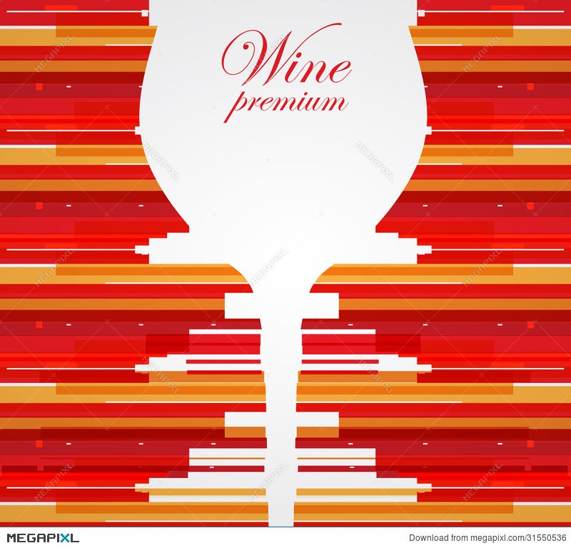 Wine Menu Card Design Background Illustration 31550536 - Megapixl