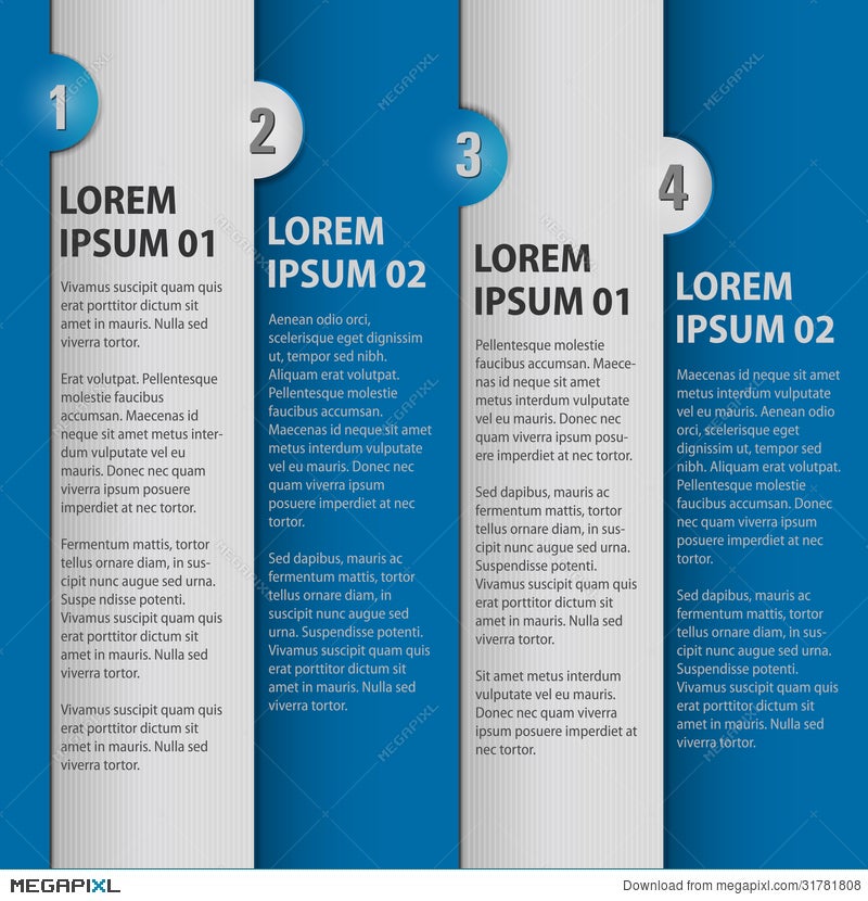 vector brochure page design illustration 31781808 megapixl