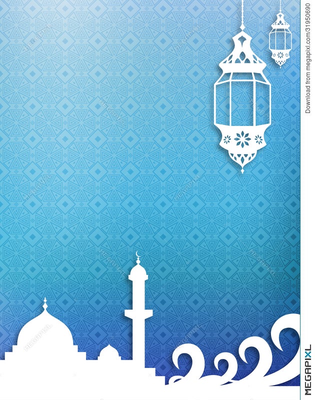 Islamic Theme Background Illustration 31950690 Megapixl