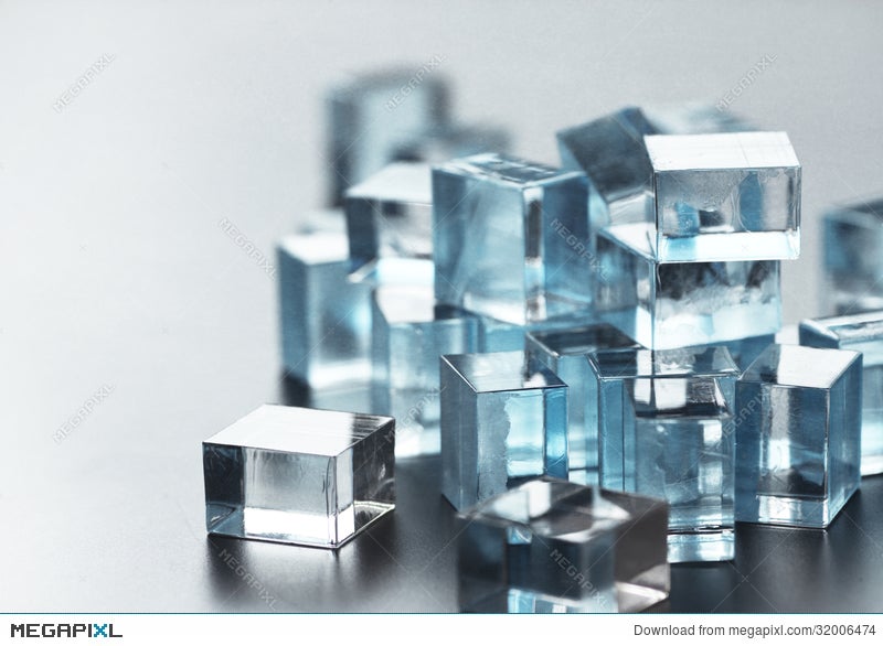 glass photo cubes
