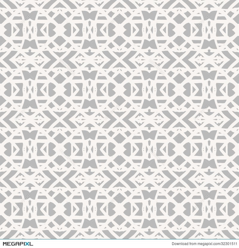 Lace Pattern With White Shapes In Art Deco Style Illustration 32301511 -  Megapixl