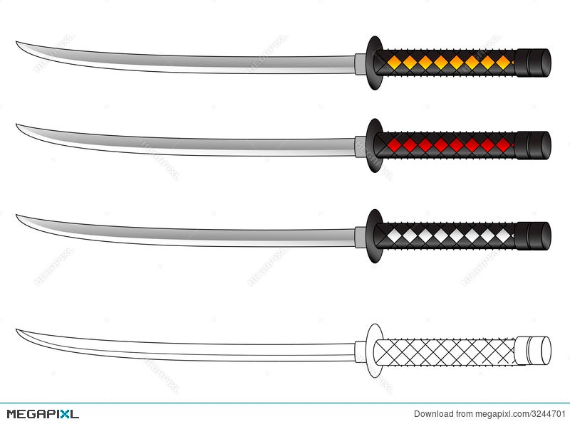 Samurai Drawing Illustration 3244701 - Megapixl