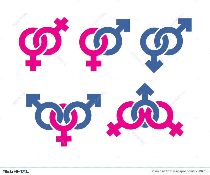 male and female symbols combined