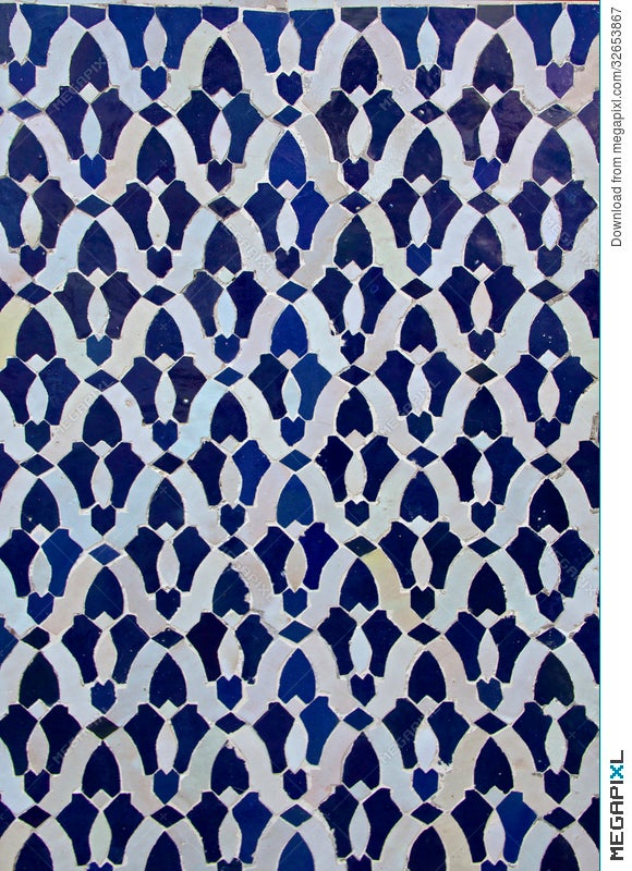 Moroccan Tile Pattern Stock Photo 32653867 Megapixl Moroccan Tile Pattern