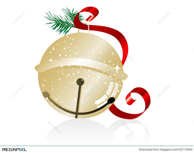 Download Jingle Bell Illustration 32715400 Megapixl PSD Mockup Templates